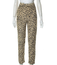 Load image into Gallery viewer, Women Leopard Furry Pants
