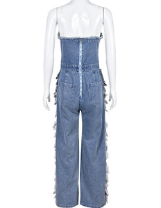 Women Jean Kumpsuit