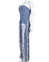 Load image into Gallery viewer, Women Jean Kumpsuit
