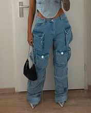 Load image into Gallery viewer, Women Fashion Jean Pants
