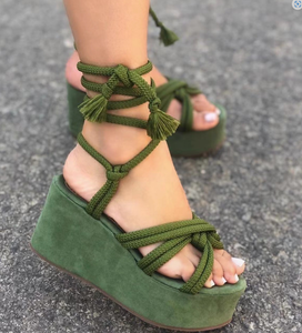 Women Fashion Rope Sandals