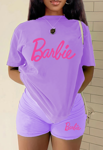 Women Barbie 2 pcs Set Cotton Material