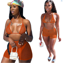 Load image into Gallery viewer, Fashion Bikini 3 pcs Set
