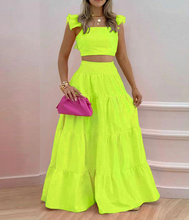 Load image into Gallery viewer, Fashion Women Maxi Skirt Set
