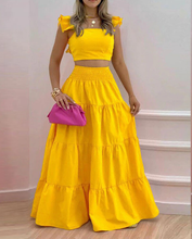 Load image into Gallery viewer, Fashion Women Maxi Skirt Set
