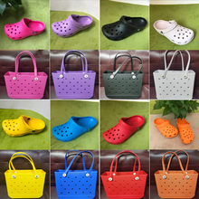 Load image into Gallery viewer, Crocs Bag and Shoes Set
