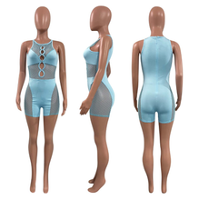 Load image into Gallery viewer, Fashion Mesh Jumpsuit
