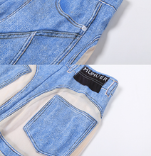 Load image into Gallery viewer, Fashion Mesh Jean Pants
