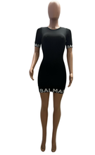 Load image into Gallery viewer, Balmain Polyester Short Sleeve Dress
