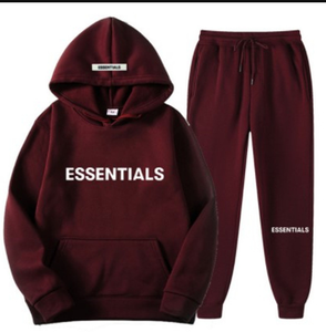 Essential Fleece Hoodie Set No Tags