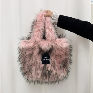 Furry Tote Bags