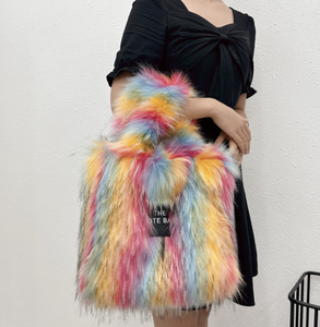 Furry Tote Bags