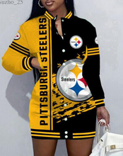 Load image into Gallery viewer, NFL Uniform Jacket Dress
