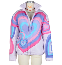 Load image into Gallery viewer, Women Fashion Heart Coat
