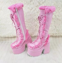 Load image into Gallery viewer, Women Furry Boots  $38-39
