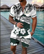 Load image into Gallery viewer, Men&#39;s NFL Polo Sets   Size S-6XL
