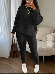 Women Fashion Sweater Knit Set