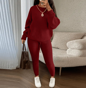 Women Fashion Sweater Knit Set