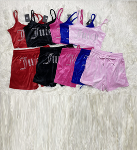 Juicy Sling Velvet Set