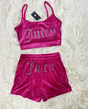 Load image into Gallery viewer, Juicy Sling Velvet Set
