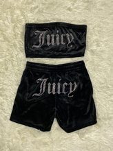 Load image into Gallery viewer, Juicy Diamond Tube Velvet Set
