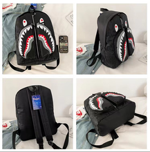 Load image into Gallery viewer, Fashion Shark Backpack Bags
