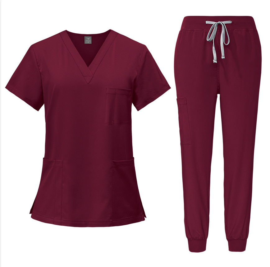 Women Scrubs Uniforms Set