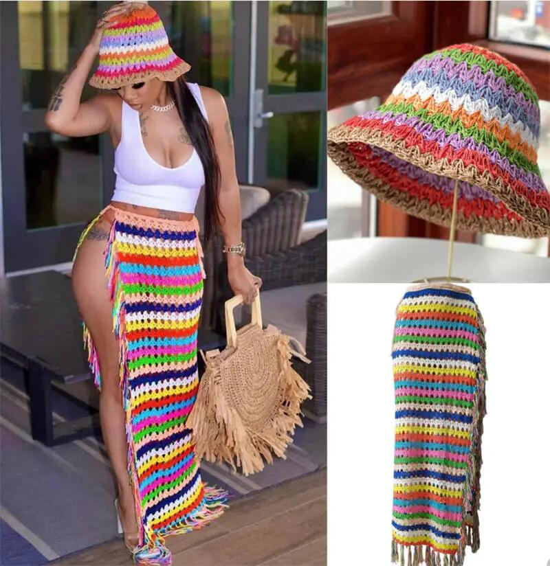 Wholesale Fashion skirt & hat set