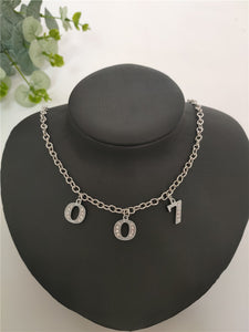 Women Cute Diamond Necklace (MOQ3)