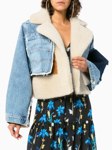 Jeans Fur Coat