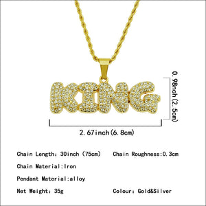 KIng & Queen Necklace