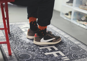 AJ1 Dripping Socks