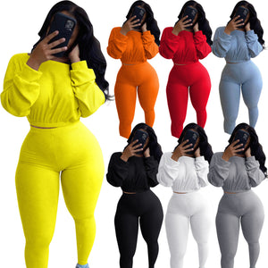 Plus Size Casual Sport Set