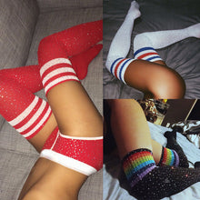 Load image into Gallery viewer, Sexy Diamond Knee High Socks
