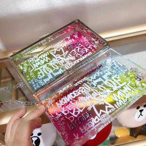 Acrylic Graffiti Handbag