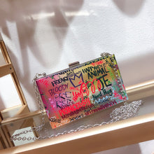 Load image into Gallery viewer, Acrylic Graffiti Handbag
