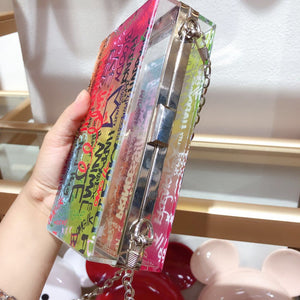 Acrylic Graffiti Handbag