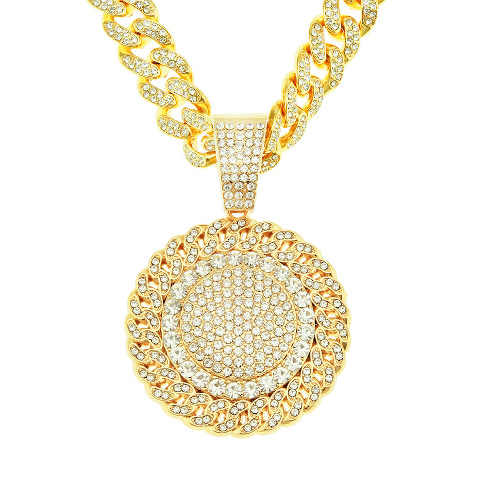 Cuba Diamond Sunflower Necklace