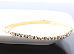 Elastic Crystal Rhinestone Anklet