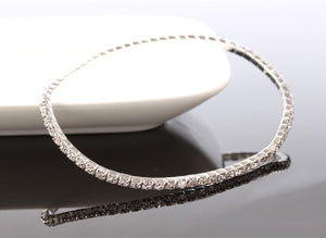 Elastic Crystal Rhinestone Anklet