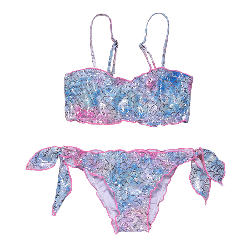 Girl Cute Bikini Swimwear Set