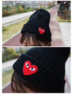 Beanie Heart Hat