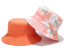 Load image into Gallery viewer, Colorful Tie Dye Reversable Bucket Hat
