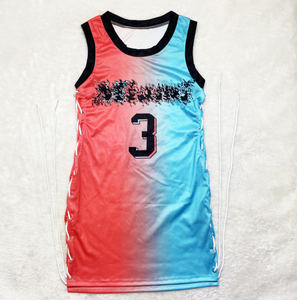 NBA Dress With Side Drawstring