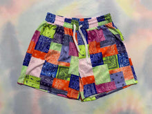 Load image into Gallery viewer, Bandana Pattern Splice Shorts
