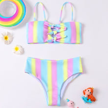 Load image into Gallery viewer, Girl Cute Bikini Swimwear Set
