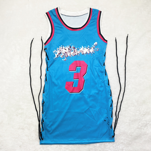 NBA Dress With Side Drawstring