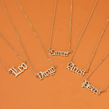 Load image into Gallery viewer, Zodiac necklace (set)
