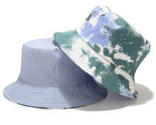 Load image into Gallery viewer, Colorful Tie Dye Reversable Bucket Hat
