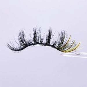 Colorful Gillter Mink Lashes MOQ5